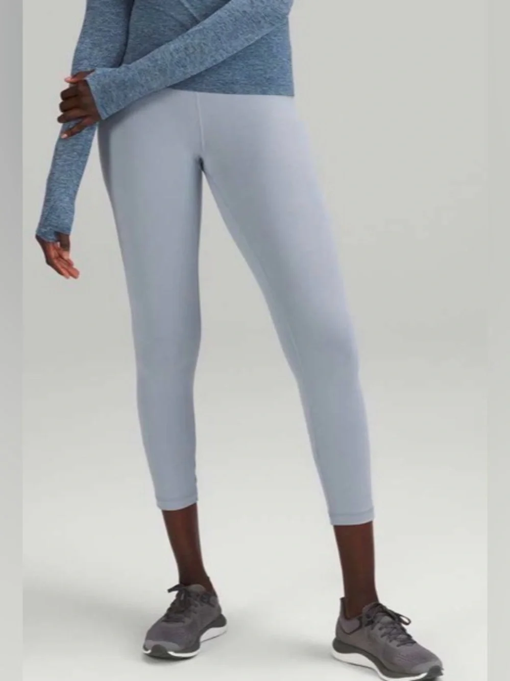 NWOT New Lululemon Wunder Train High-Rise Crop 23